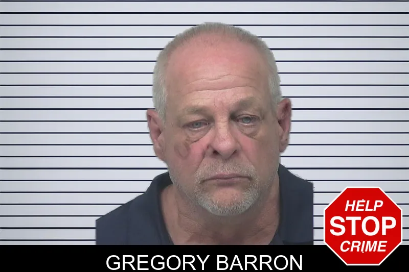 Gregory Barron mugshot