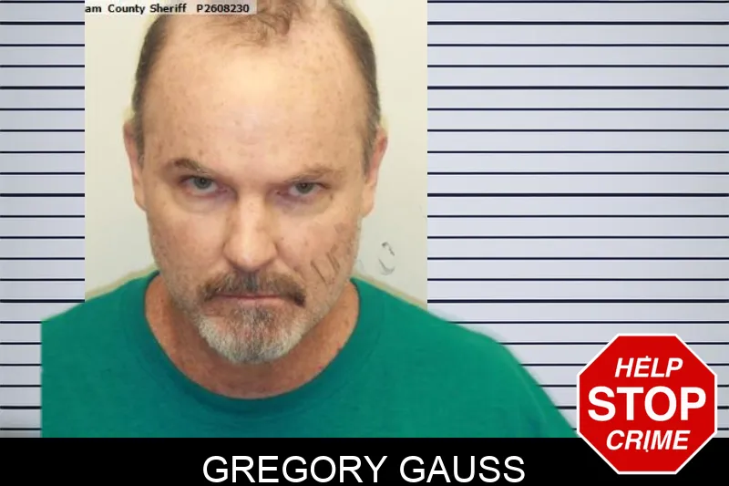 Gregory Gauss mugshot