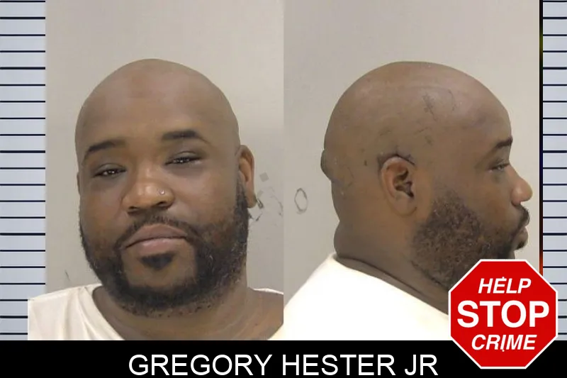 Gregory Hester Jr mugshot