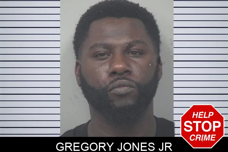 Gregory Jones Jr mugshot