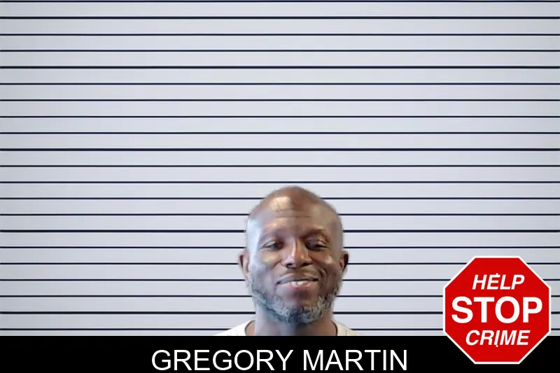 Gregory Martin mugshot