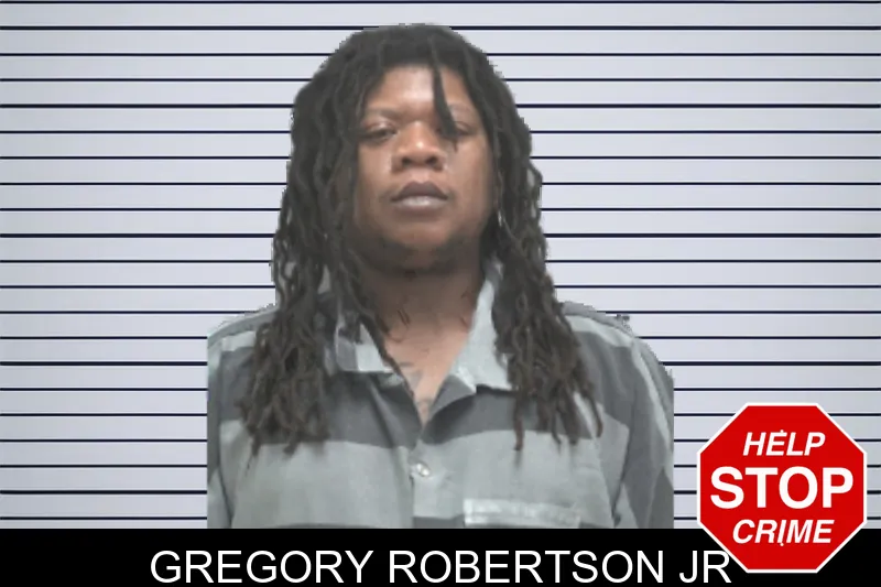 Gregory Robertson Jr mugshot