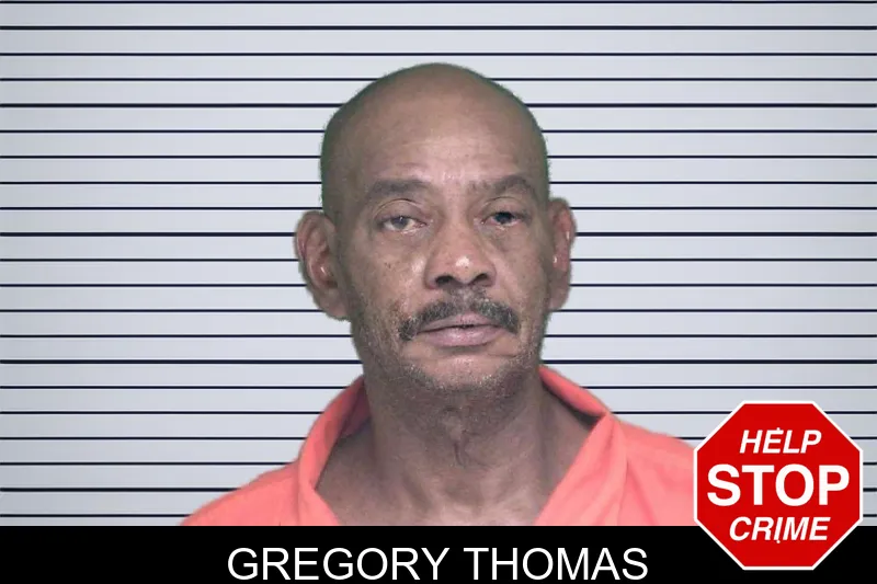 Gregory Thomas mugshot