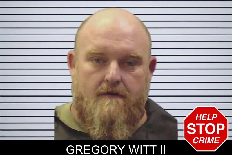 Gregory Witt II mugshot – Chattooga County , Georgia Gregory Witt II mugshot