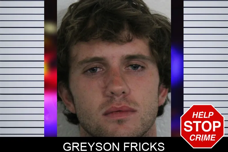Greyson Fricks mugshot