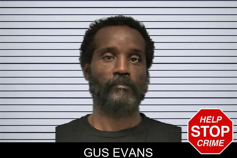 Gus Evans mugshot