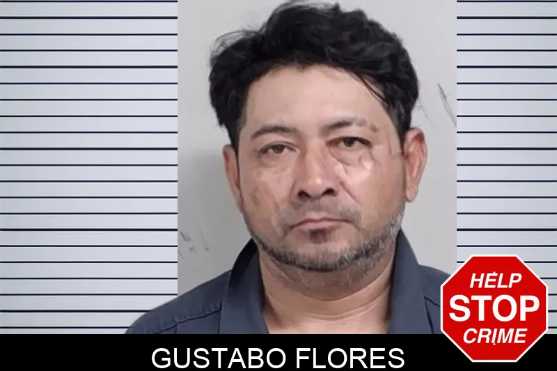 Gustabo Flores mugshot