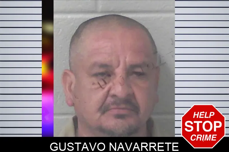 Gustavo Navarrete mugshot