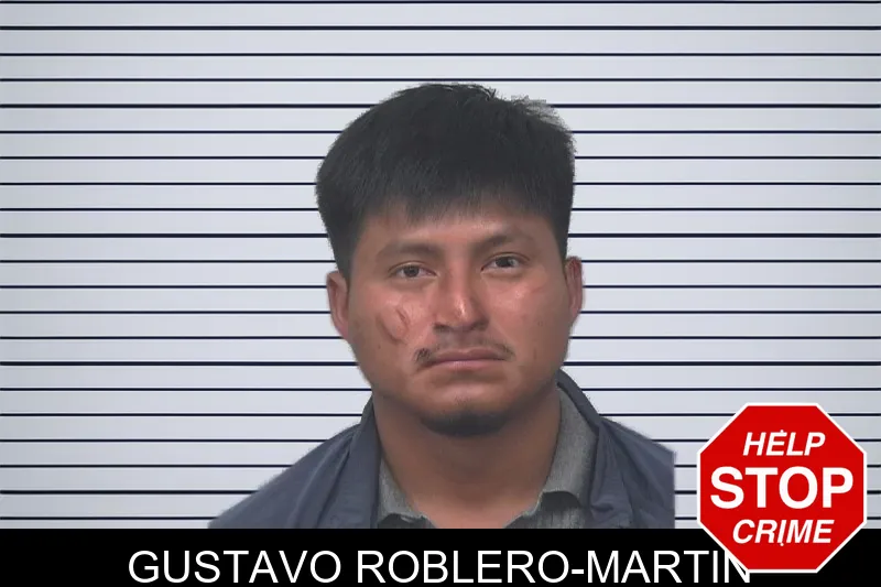 Gustavo Roblero-Martin mugshot