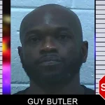 Guy Butler mugshot