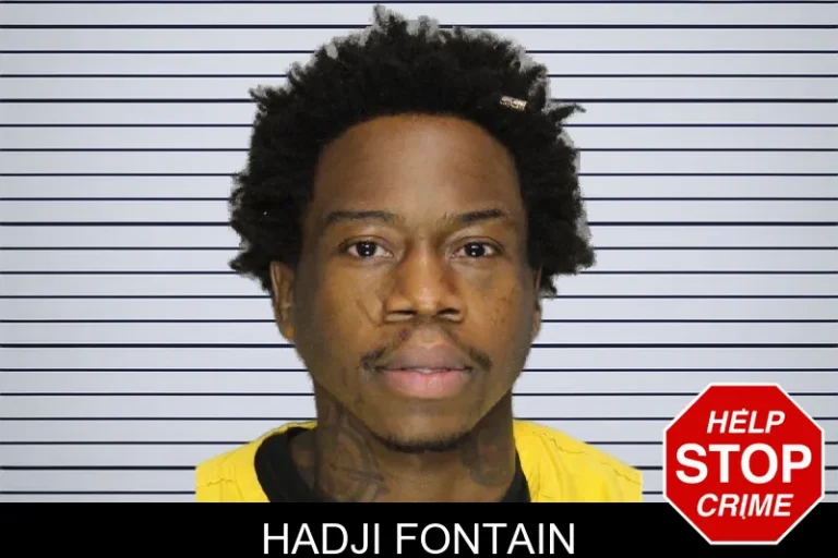 Hadji Fontain mugshot – Cobb County , Georgia Hadji Fontain