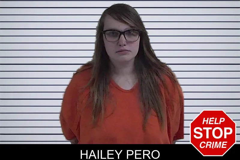 Hailey Pero mugshot