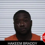 Hakeem Braddy mugshot