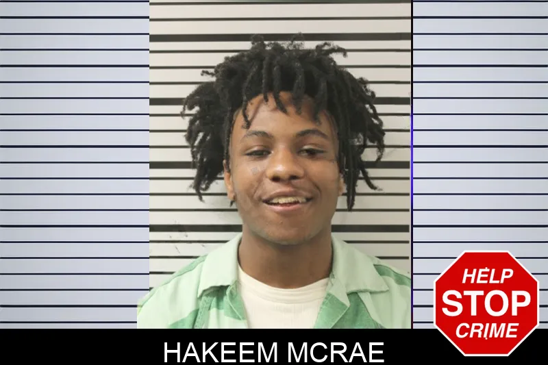 Hakeem McRae mugshot