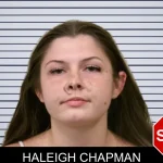 Haleigh Chapman mugshot