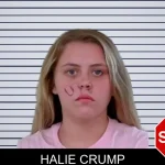 Halie Crump mugshot