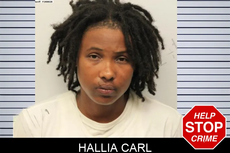 Hallia Carl mugshot