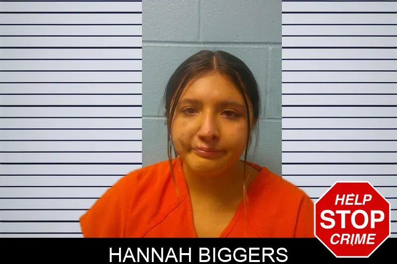 Hannah Biggers mugshot