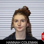 Hannah Coleman mugshot