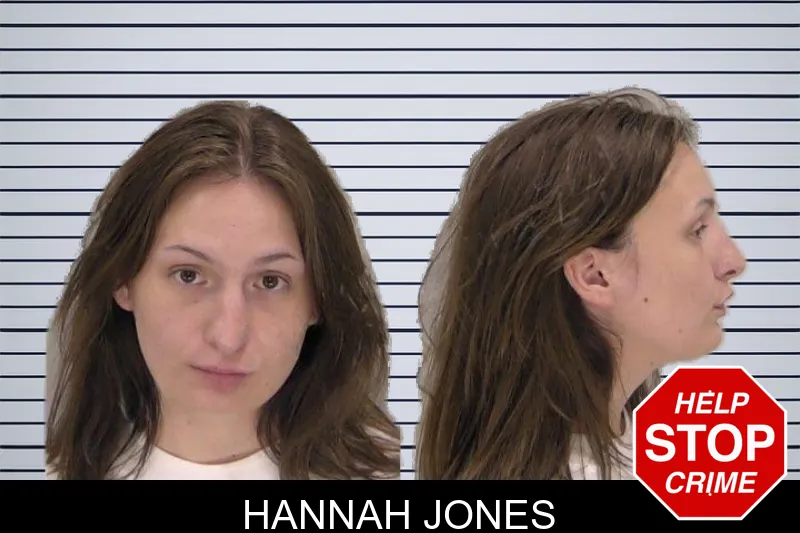 Hannah Jones mugshot