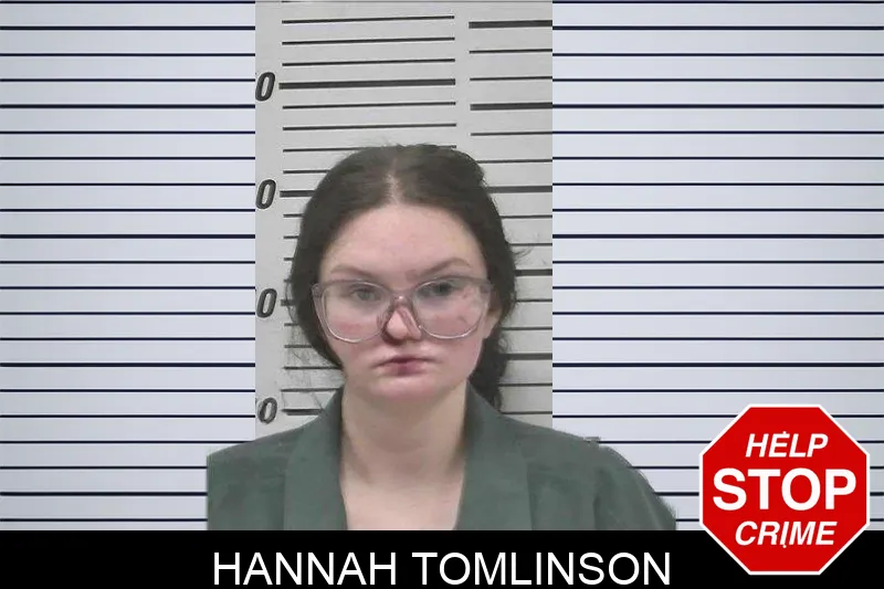Hannah Tomlinson mugshot