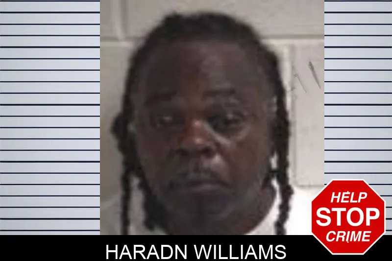 Haradn Williams mugshot