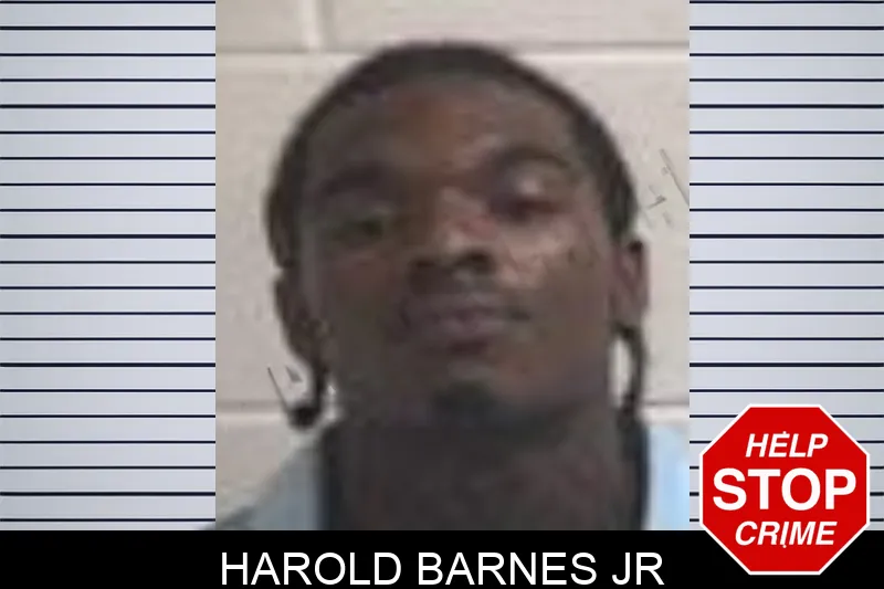 Harold Barnes Jr mugshot