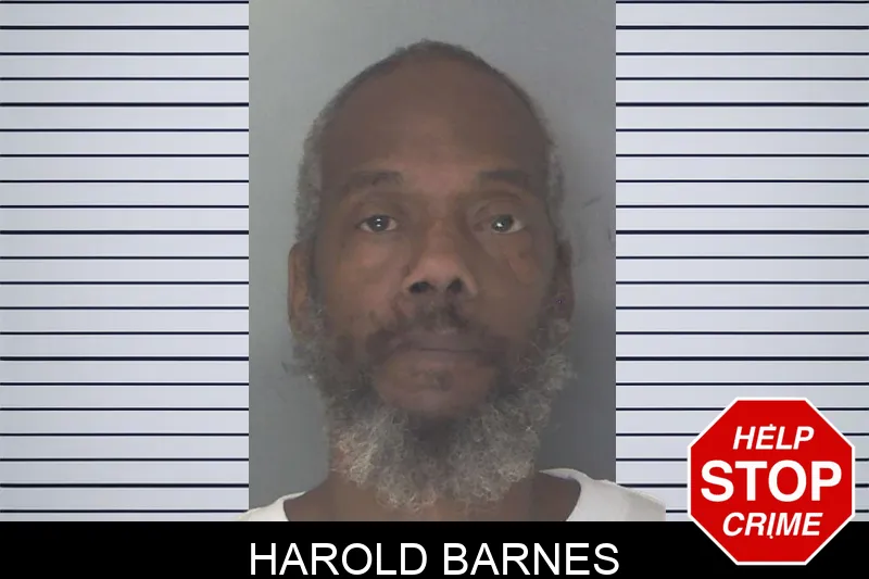 Harold Barnes mugshot