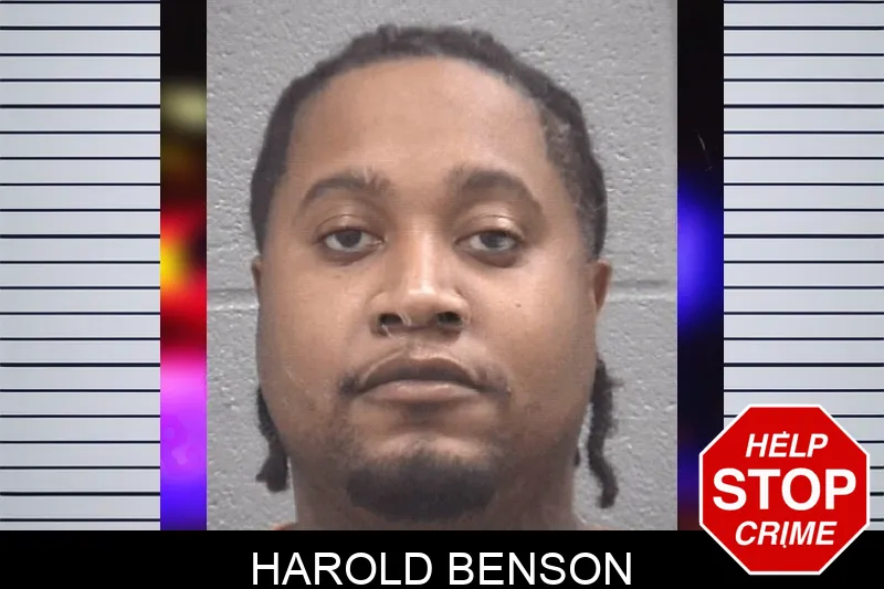 Harold Benson mugshot