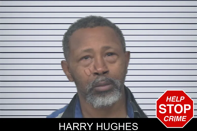 Harry Hughes mugshot