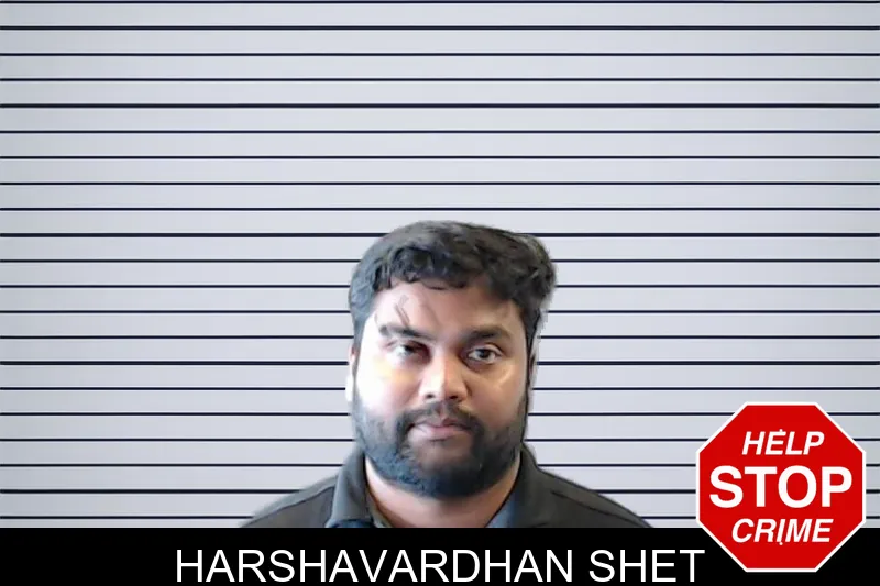 Harshavardhan Shet mugshot