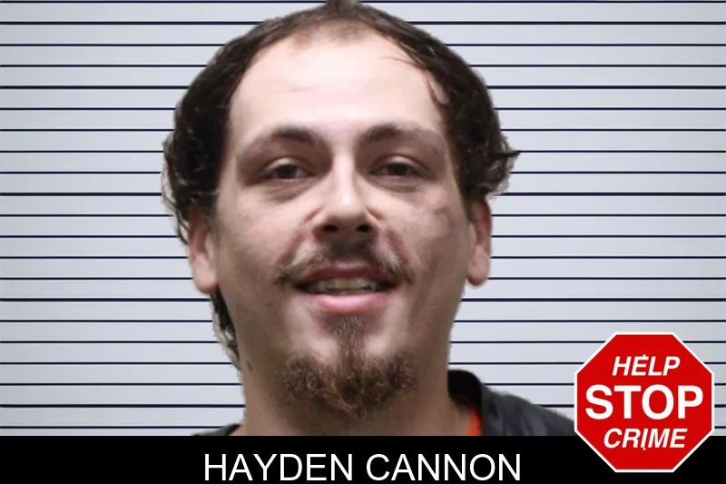Hayden Cannon mugshot
