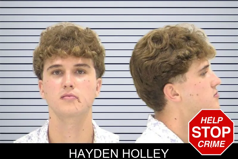 Hayden Holley mugshot