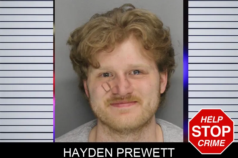 Hayden Prewett mugshot