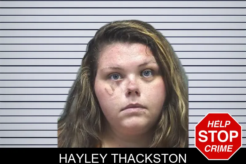 Hayley Thackston mugshot