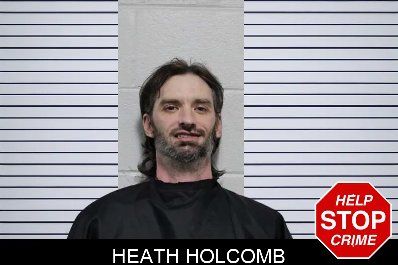 Heath Holcomb mugshot