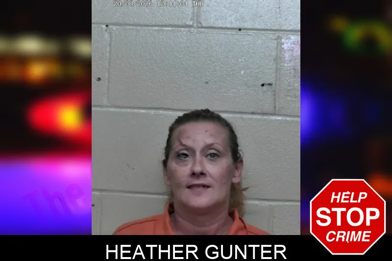 Heather Gunter mugshot