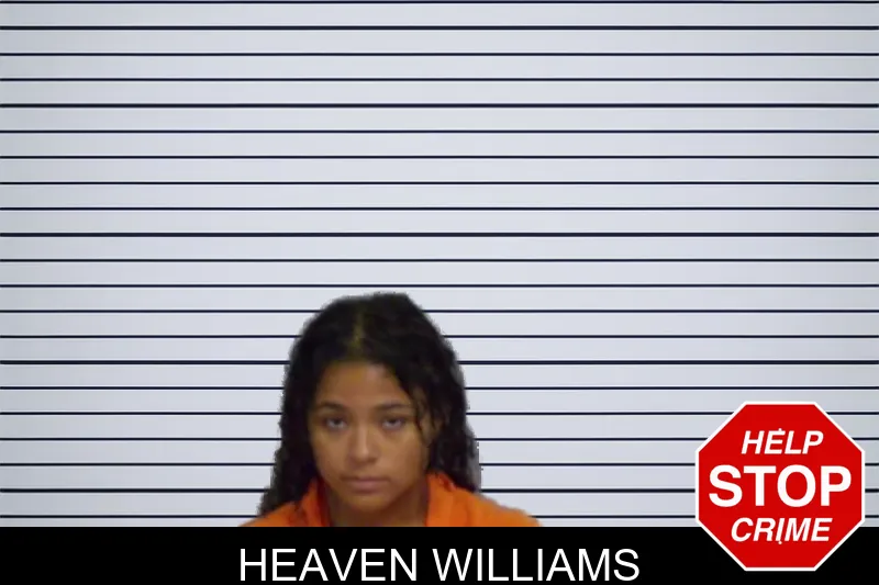 Heaven Williams mugshot