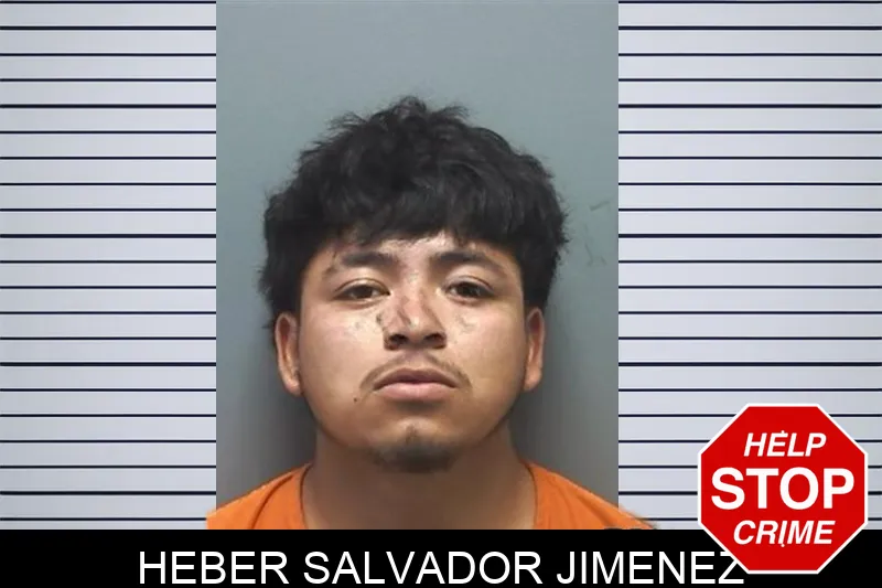 Heber Salvador Jimenez mugshot