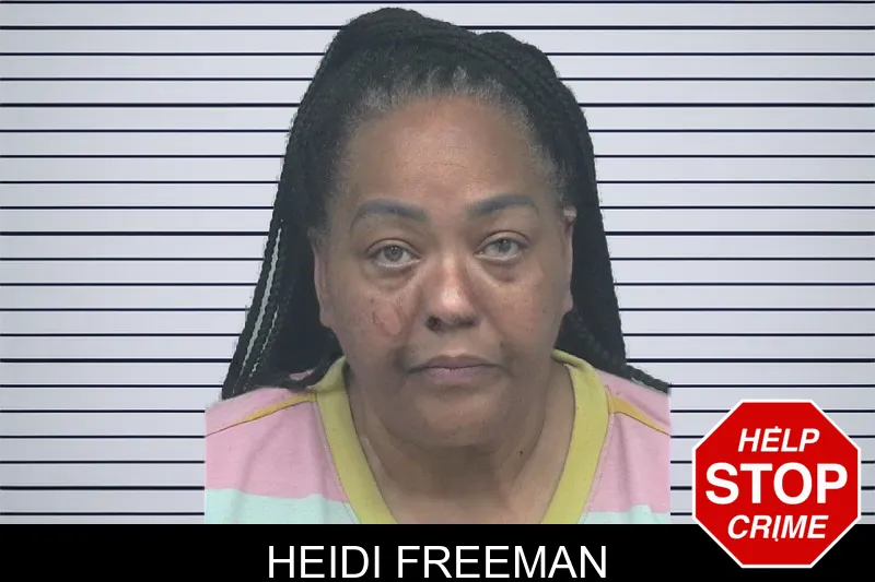 Heidi Freeman mugshot
