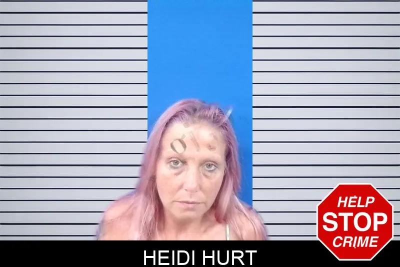 Heidi Hurt mugshot
