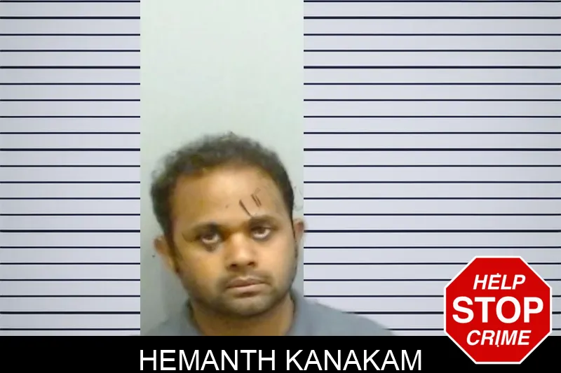 Hemanth Kanakam mugshot