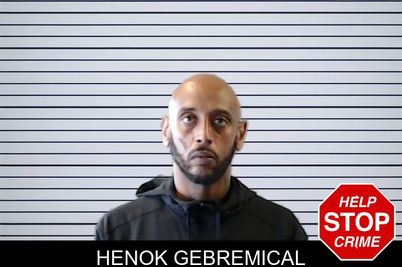 Henok Gebremical mugshot