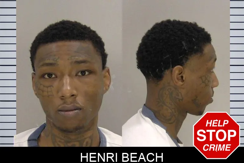 Henri Beach mugshot