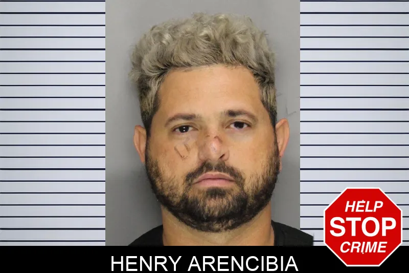 Henry Arencibia mugshot