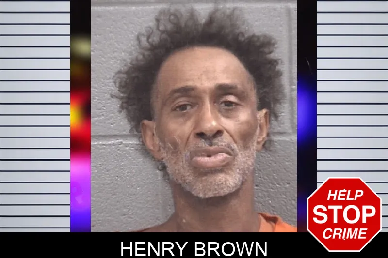 Henry Brown mugshot