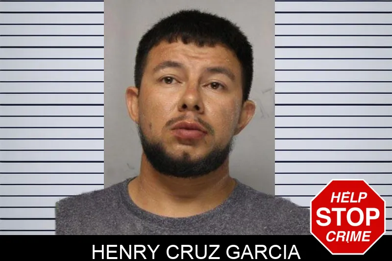 Henry Cruz Garcia mugshot