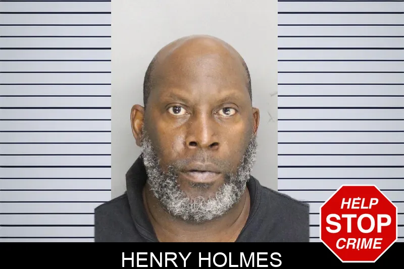 Henry Holmes mugshot