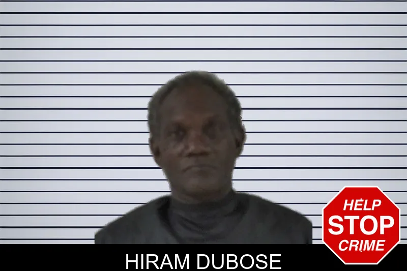 Hiram Dubose mugshot