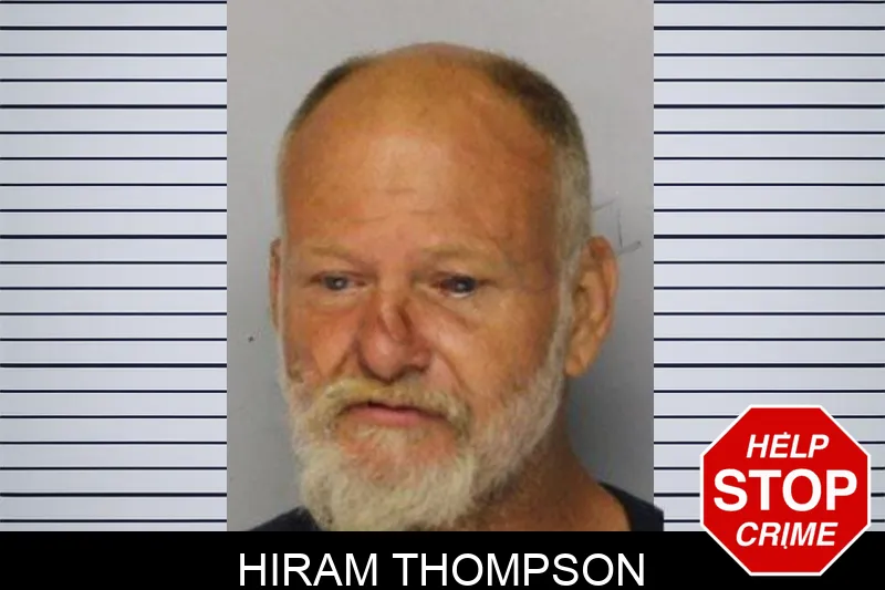 Hiram Thompson mugshot